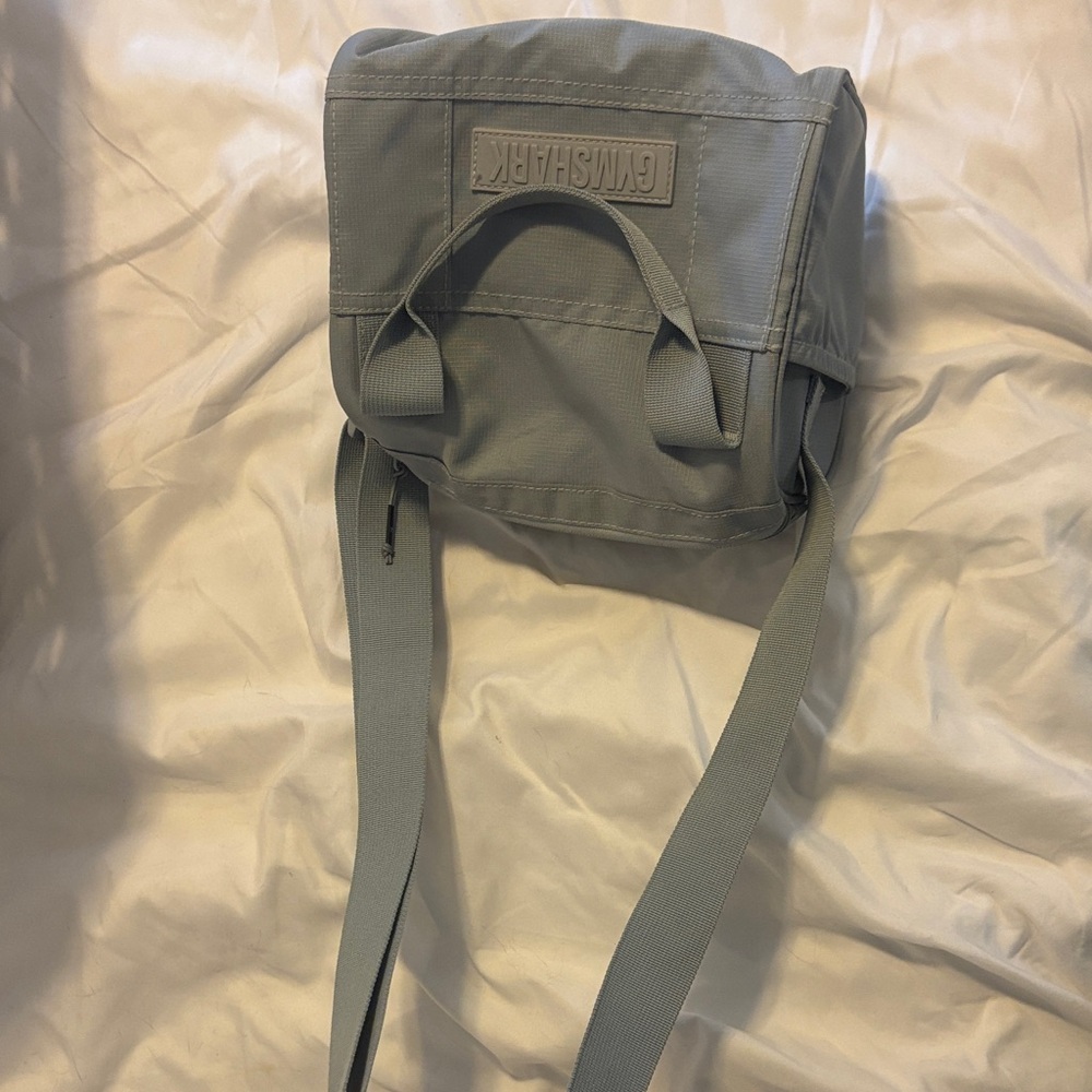Gymshark Light grey/blue MINI gym duffle Bag - Picture 2 of 2